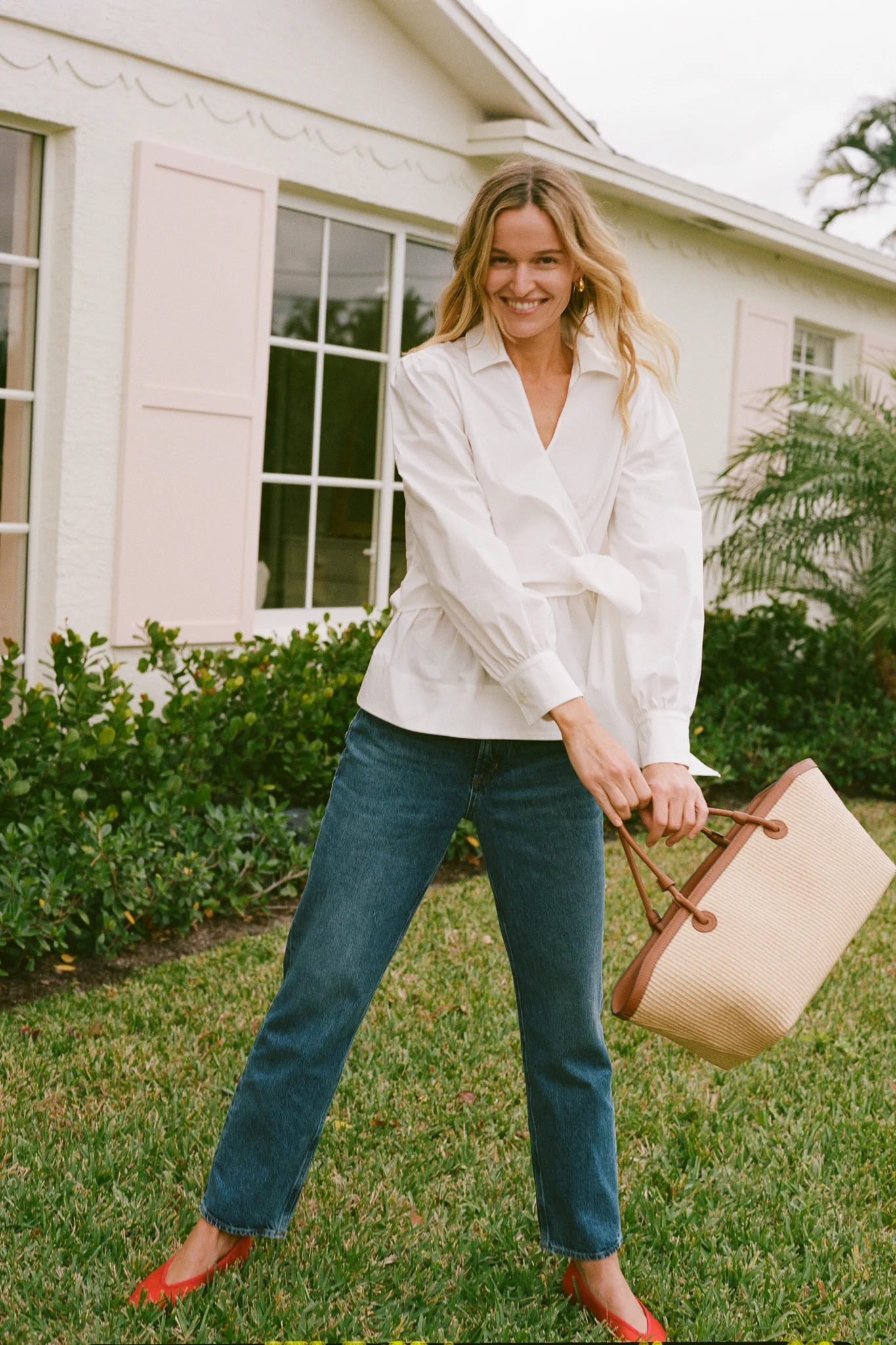 Raffia Brett Tote - Image 5