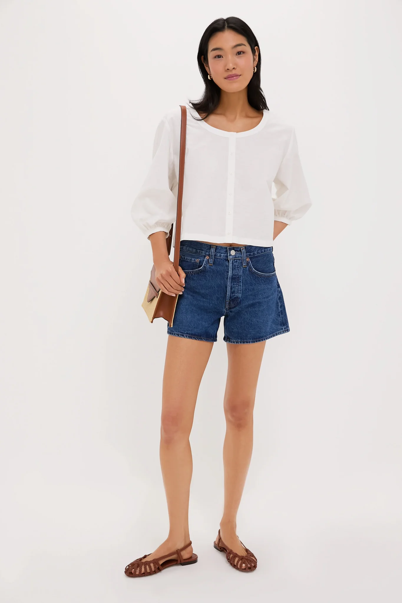 Raffia Stevie Crossbody - Image 3