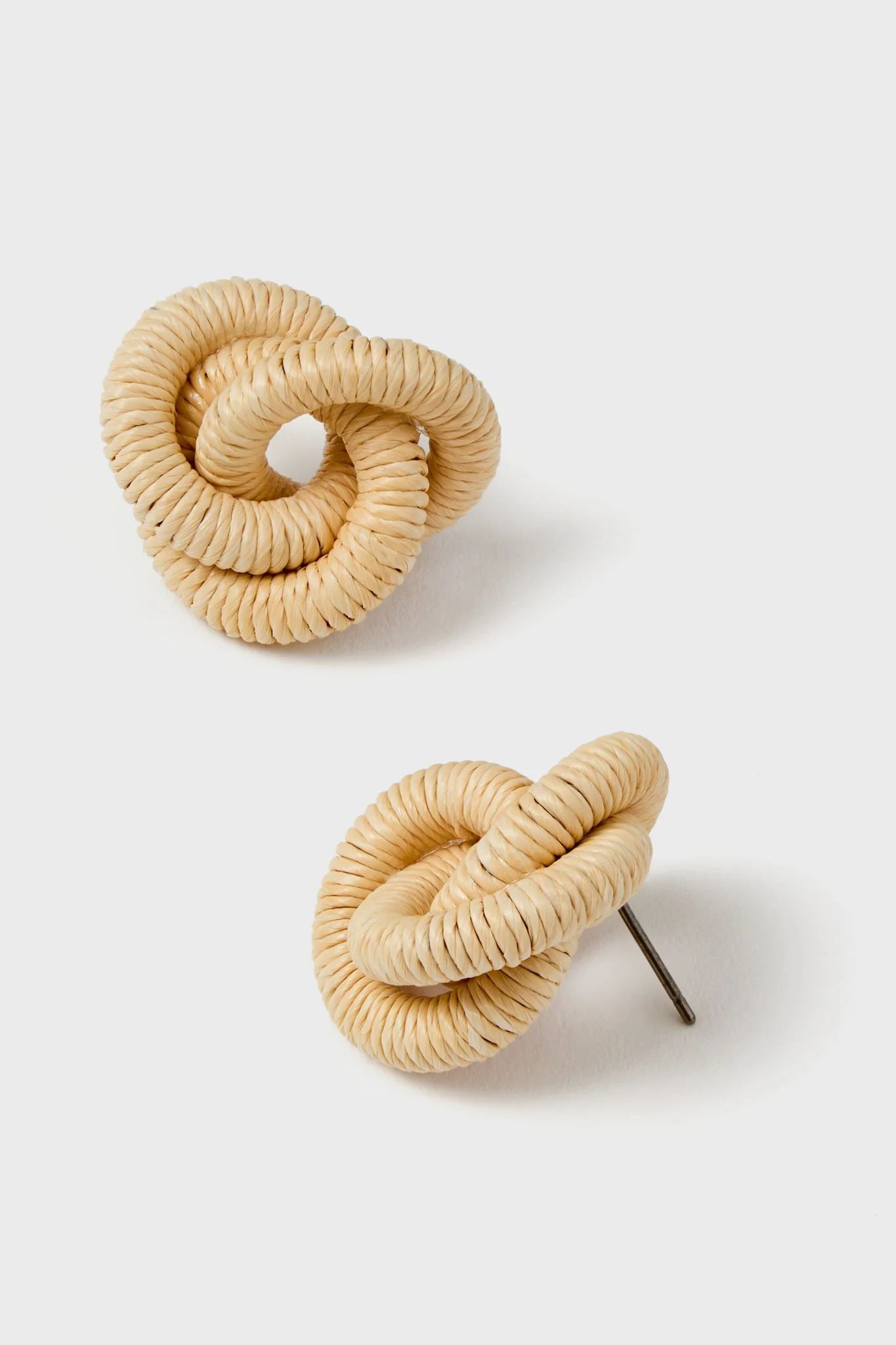 Raffia Trinity Studs - Image 4