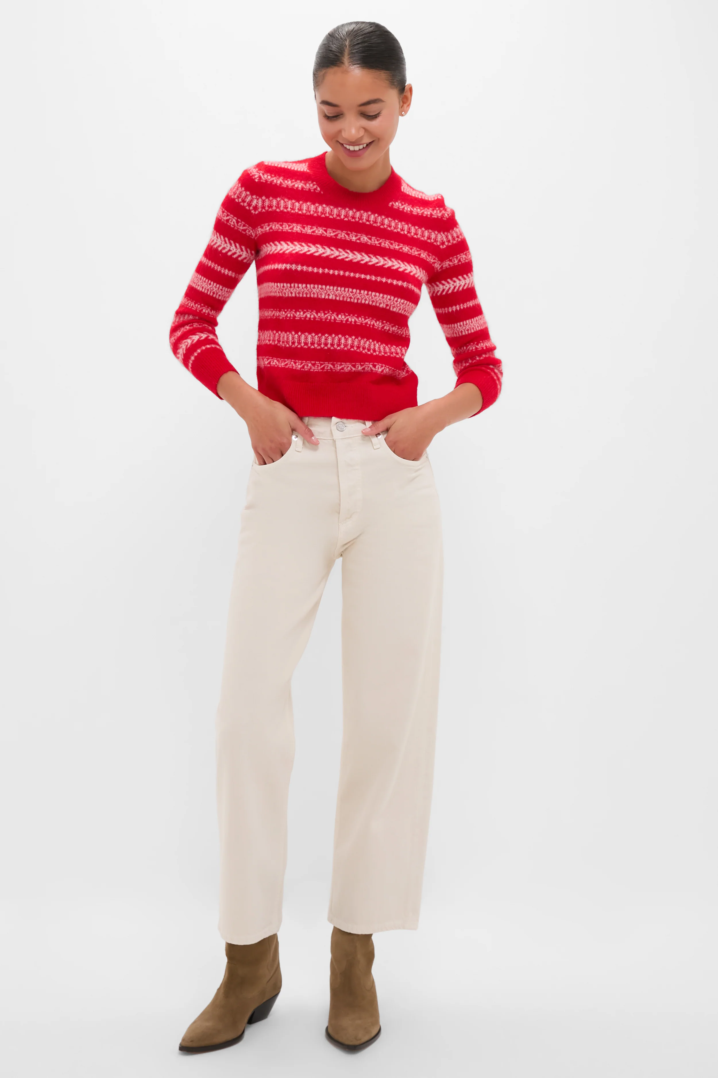 Red Amity Sweater - Image 2