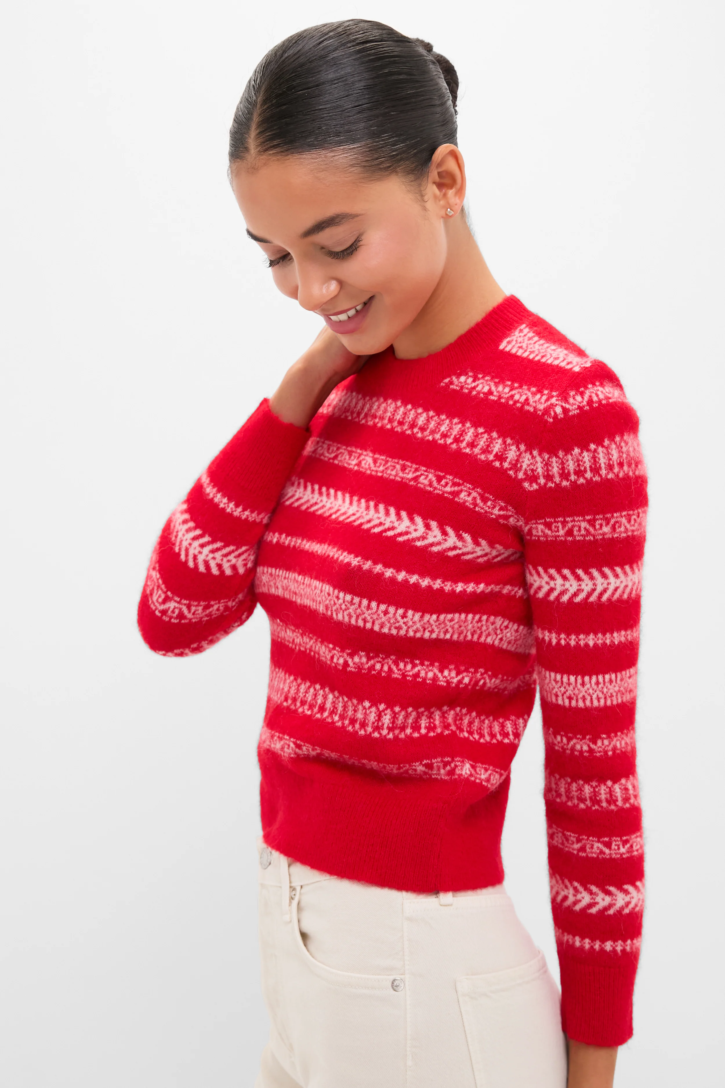 Red Amity Sweater - Image 3