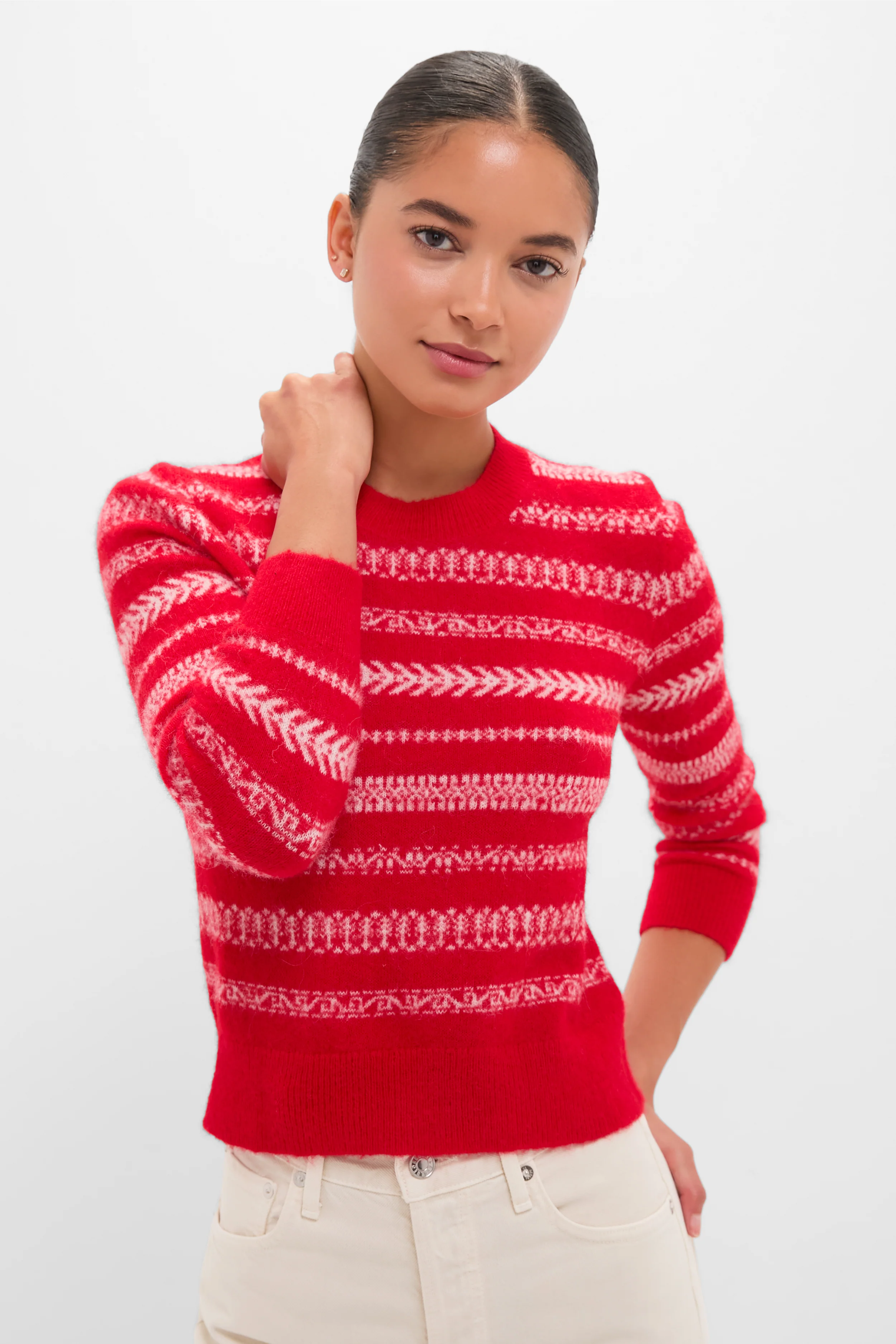 Red Amity Sweater - Image 6