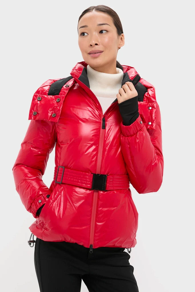 Red Candice Ski Parka - Image 2