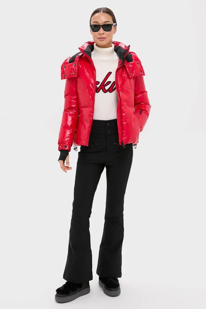 Red Candice Ski Parka - Image 3