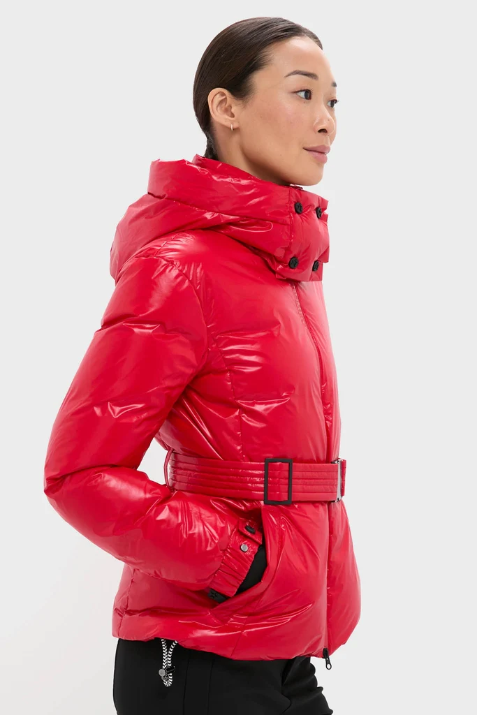 Red Candice Ski Parka - Image 4