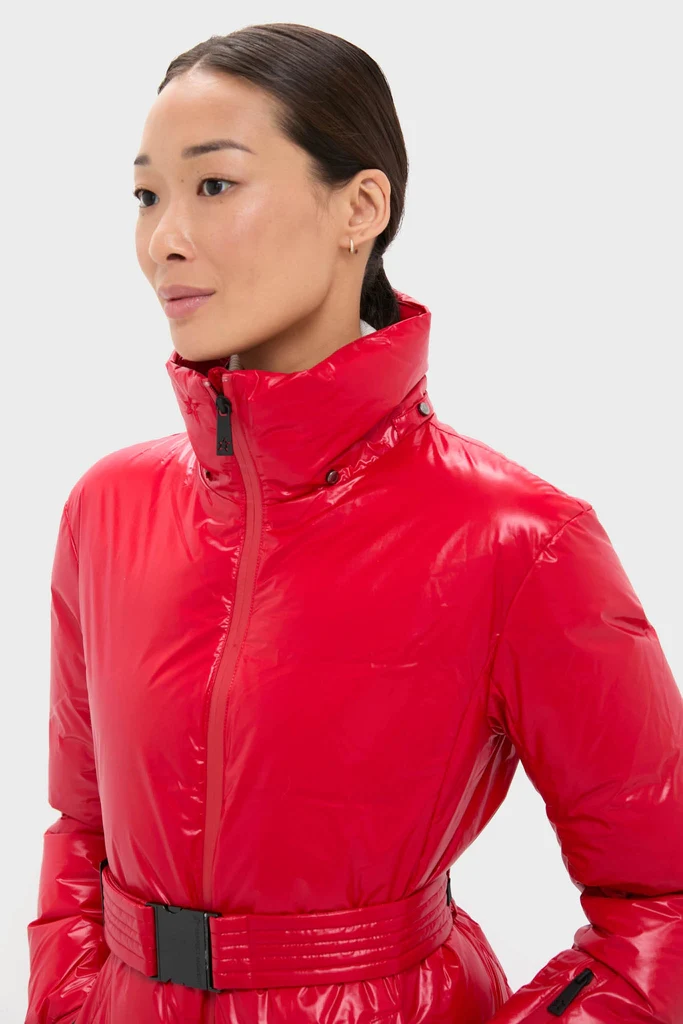 Red Candice Ski Parka - Image 6
