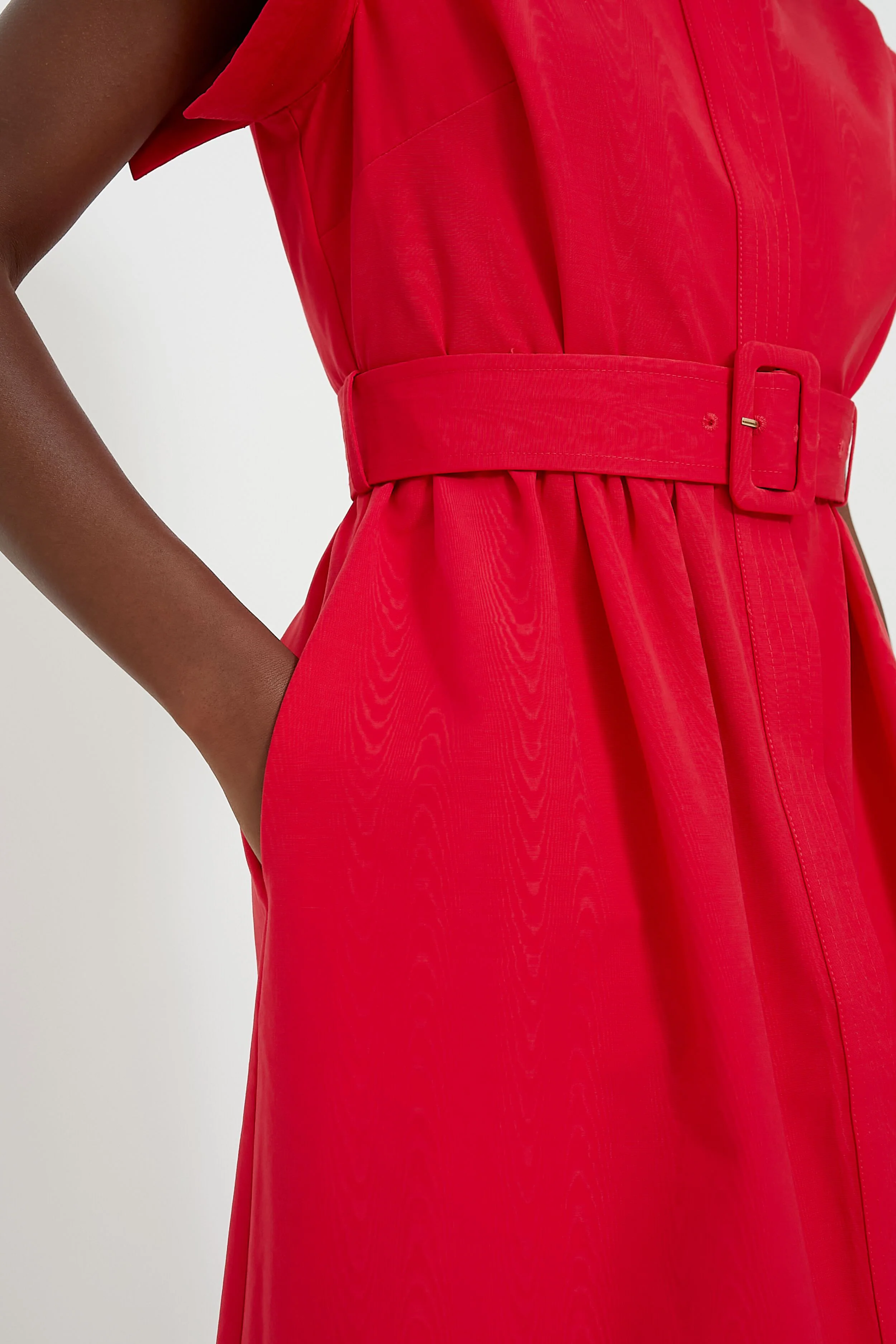 Red Chloe Dress - Image 4