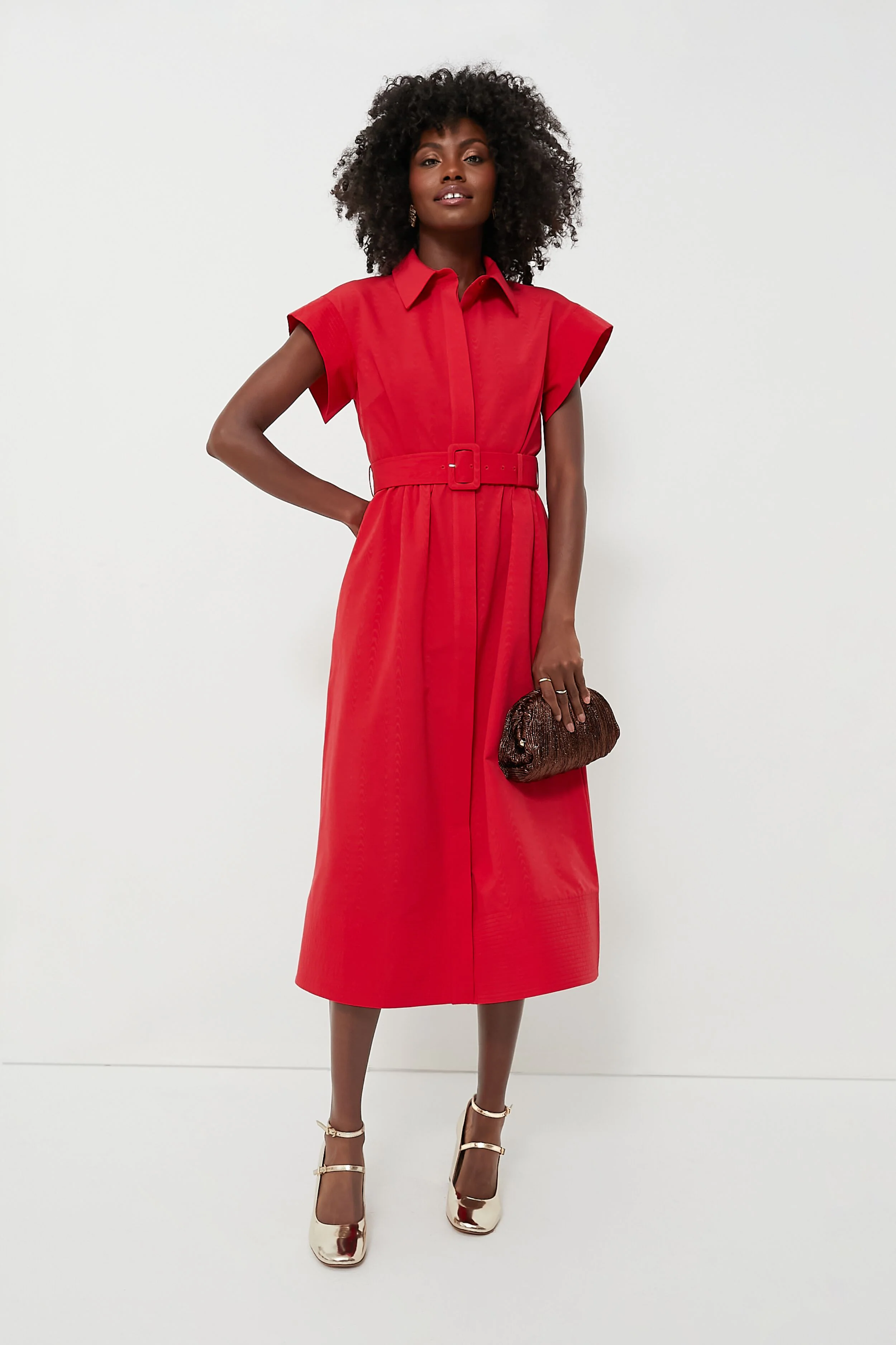 Red Chloe Dress - Image 7