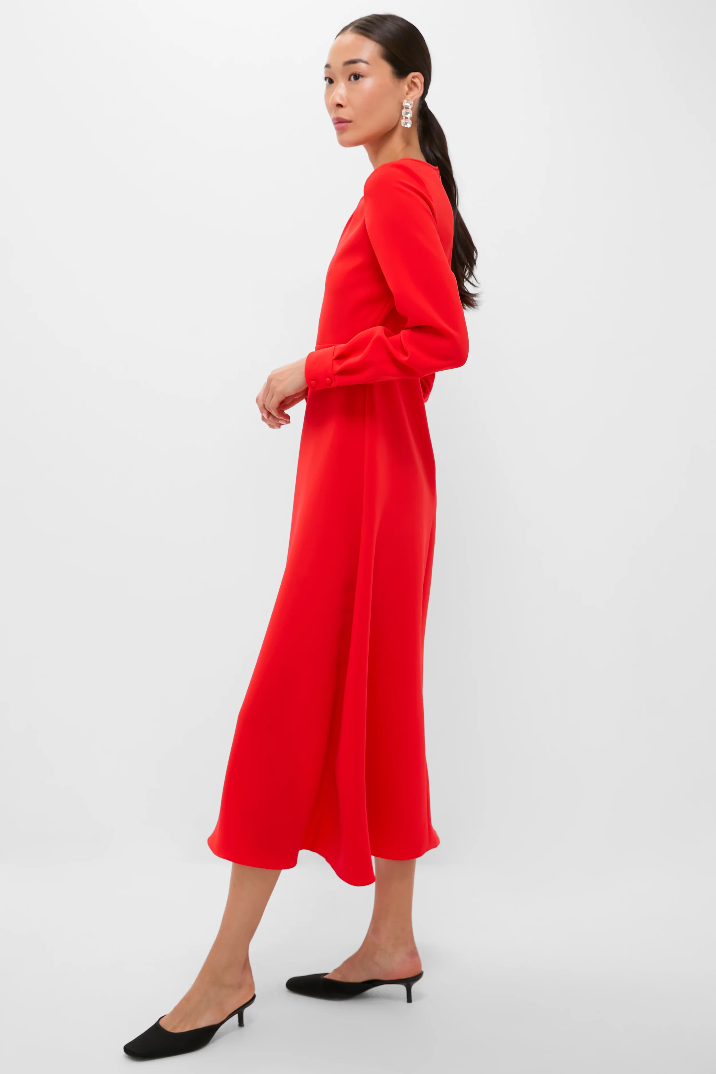 Red Delancey Dress - Image 3