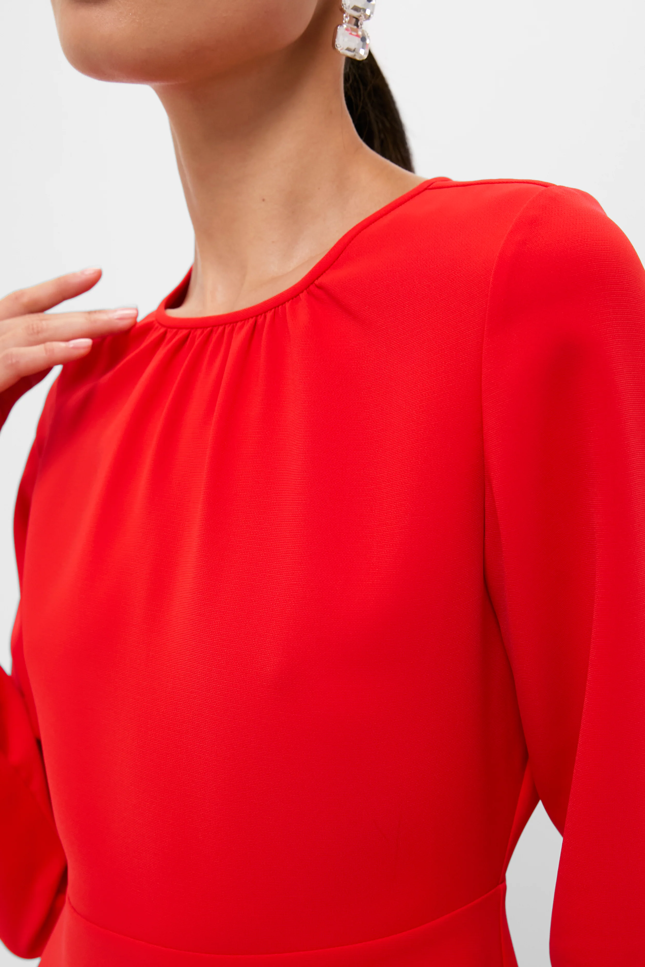 Red Delancey Dress - Image 5