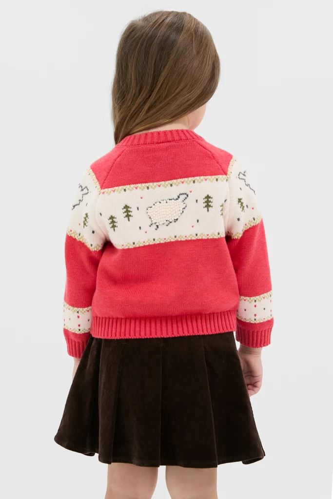 Red Lamb Sweater - Image 4