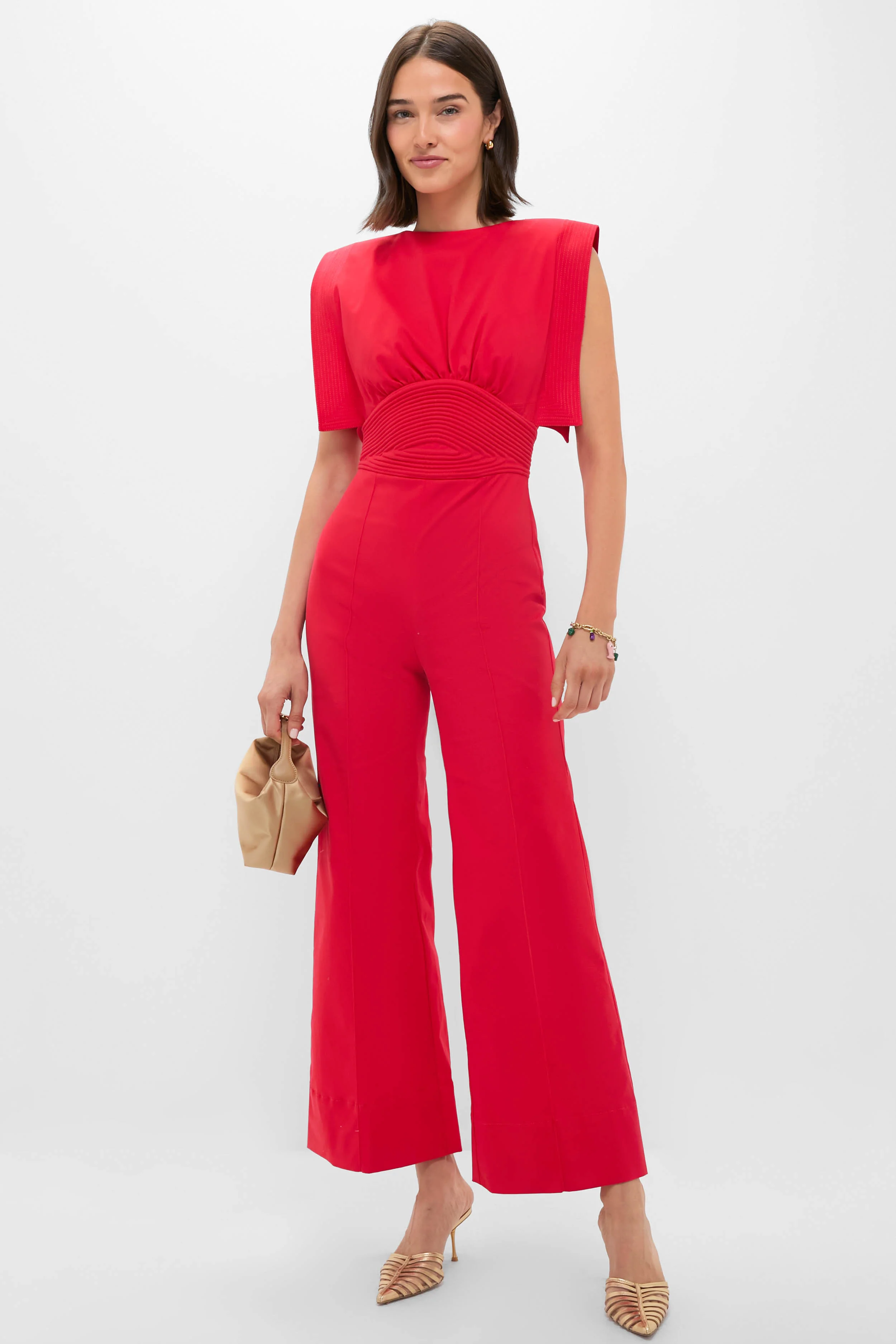 Red Lienzo Abierto Jumpsuit - Image 2