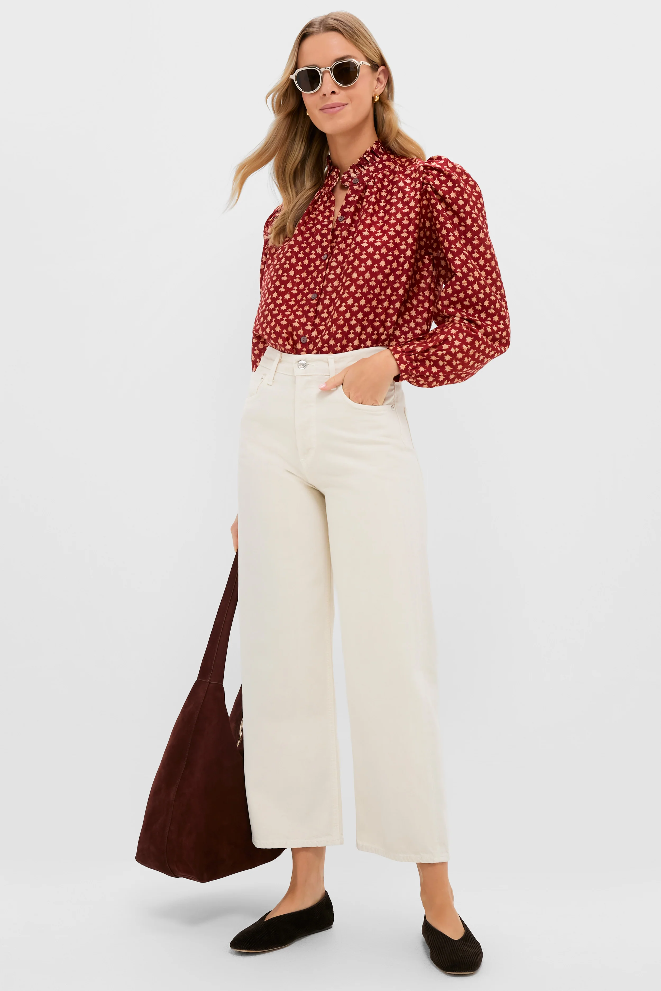 Red Mahogany Annabel Bhutti Shirt - Image 2