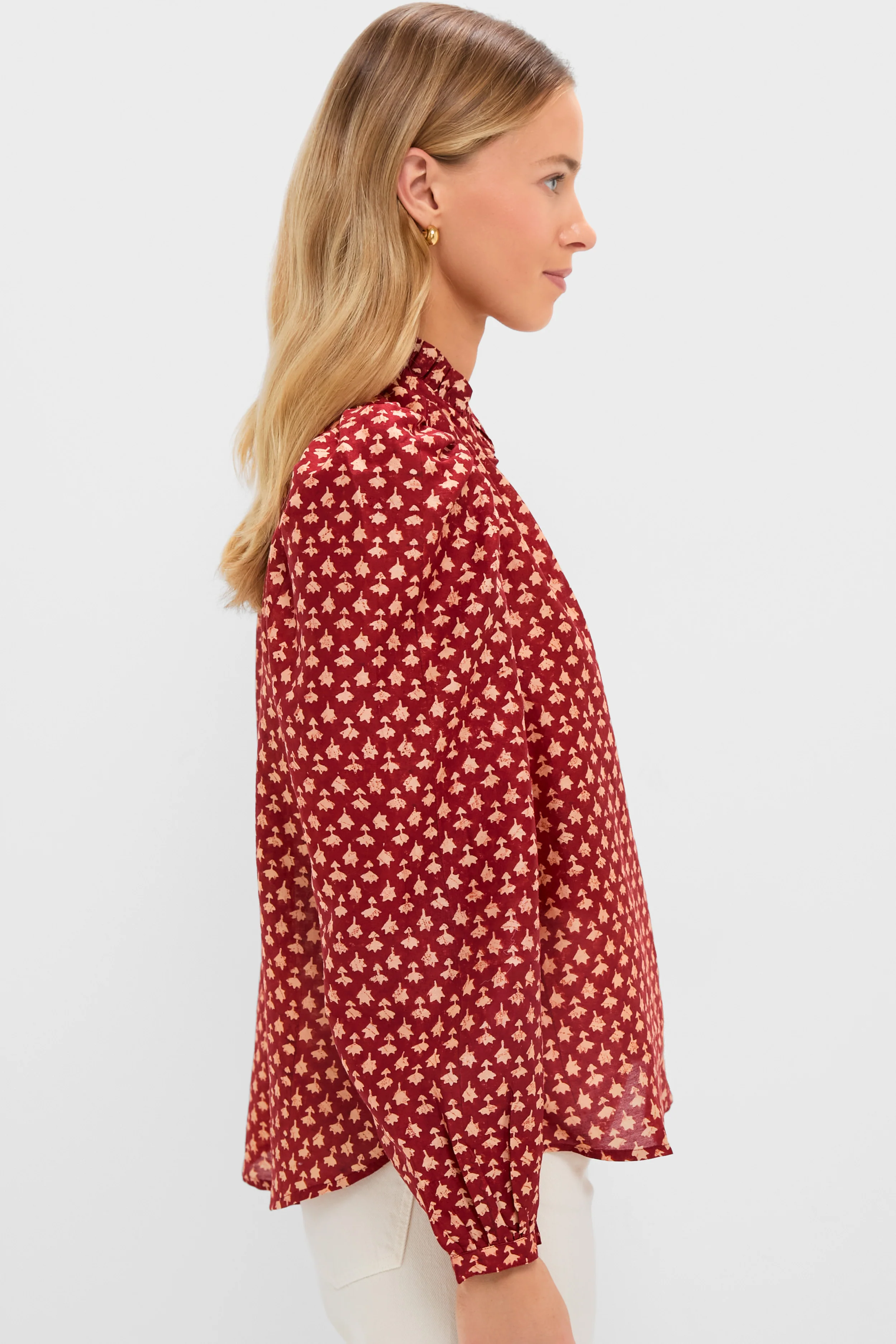 Red Mahogany Annabel Bhutti Shirt - Image 3