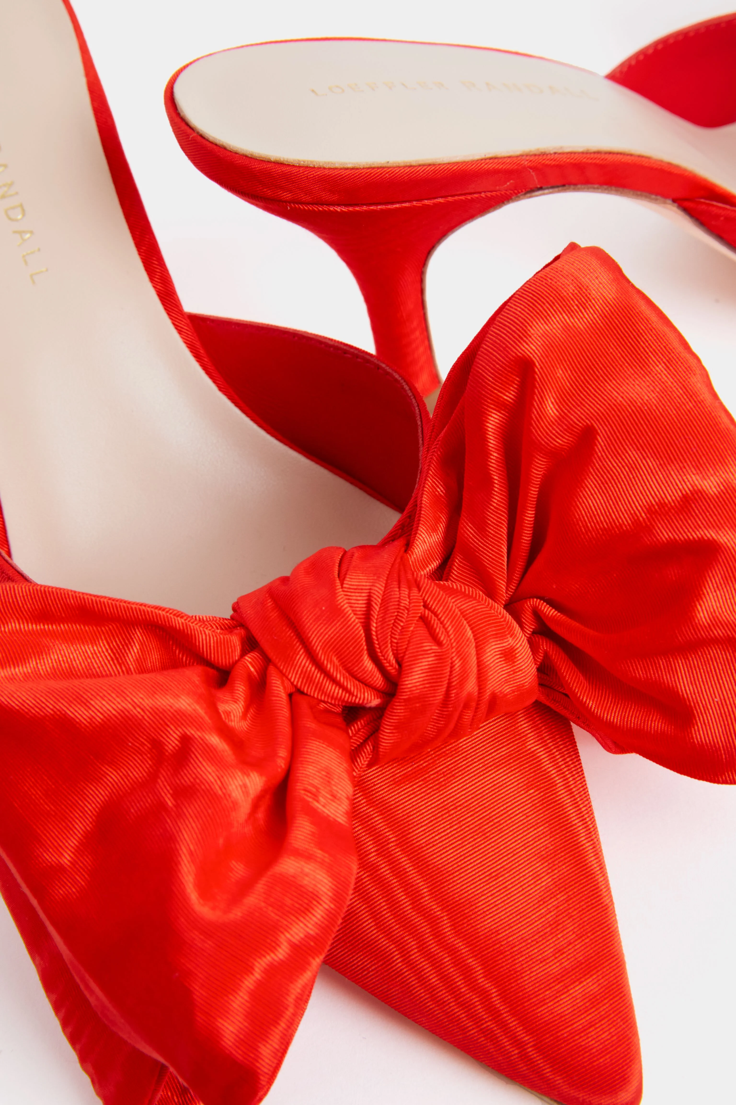Red Margot Bow Heels - Image 4
