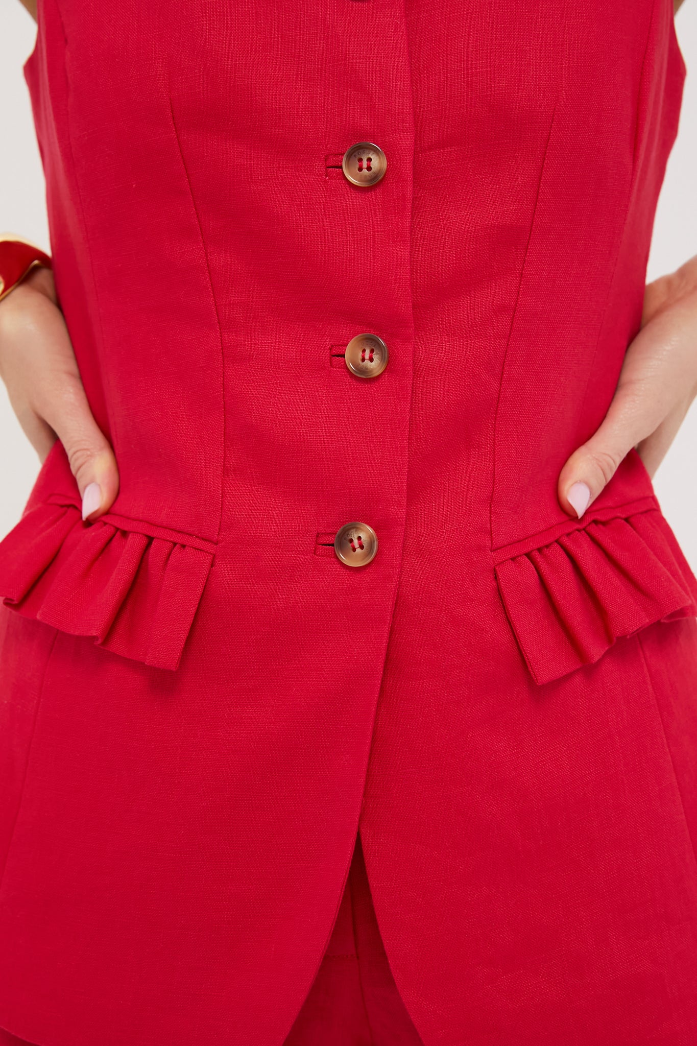 Red Matilda Gilet - Image 5