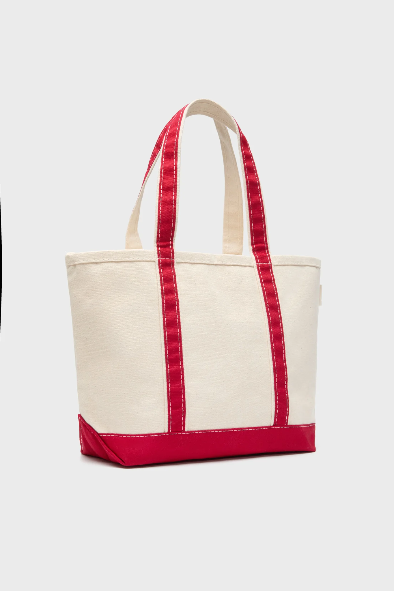 Red Medium Canvas Tote - Image 5