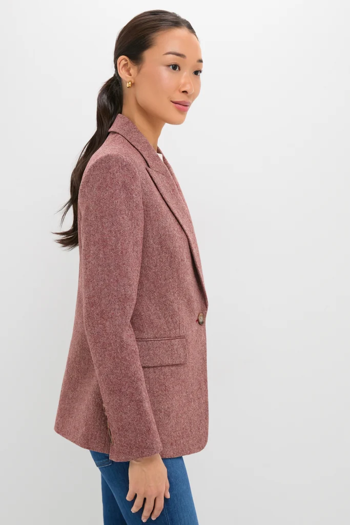 Red Oak Melange Vega Dickey Jacket - Image 3