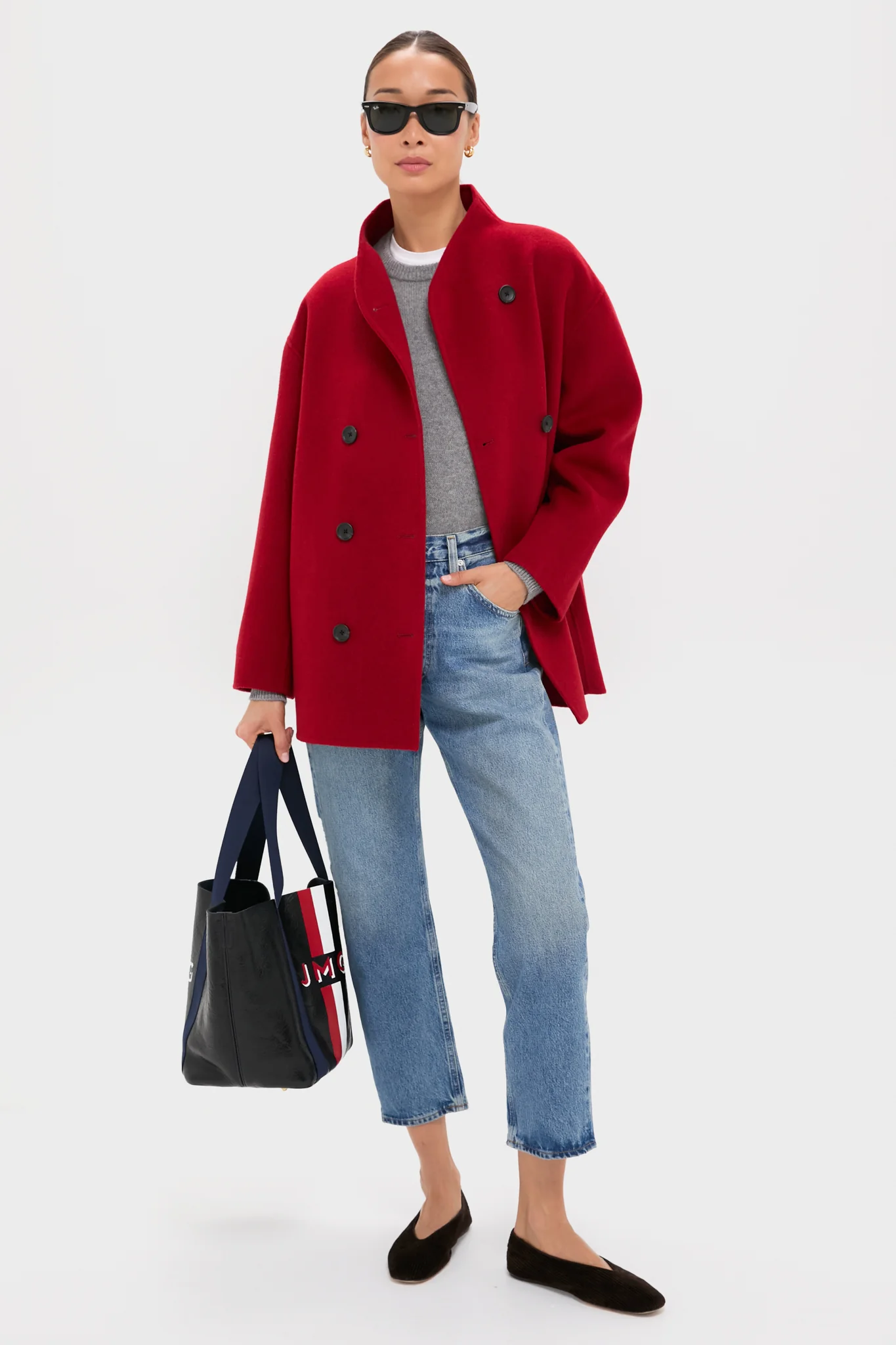 Red Sophia Coat - Image 2