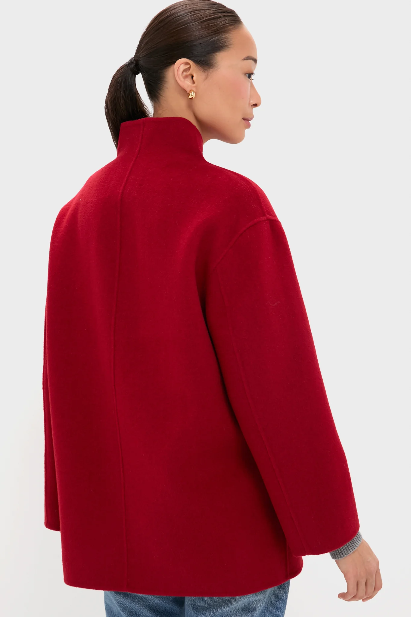 Red Sophia Coat - Image 4