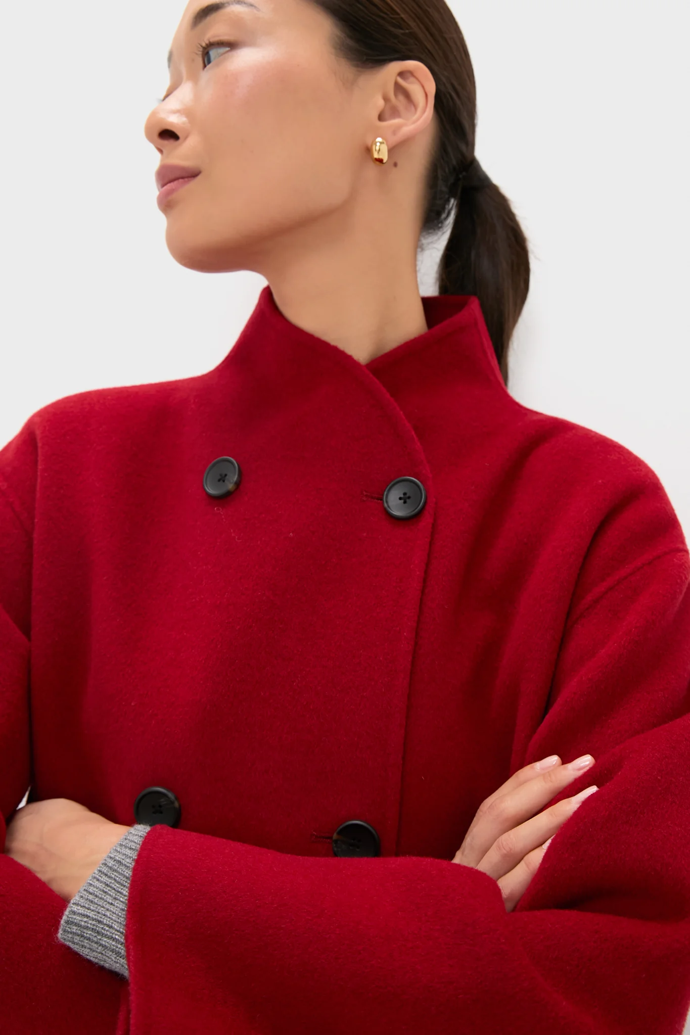 Red Sophia Coat - Image 5
