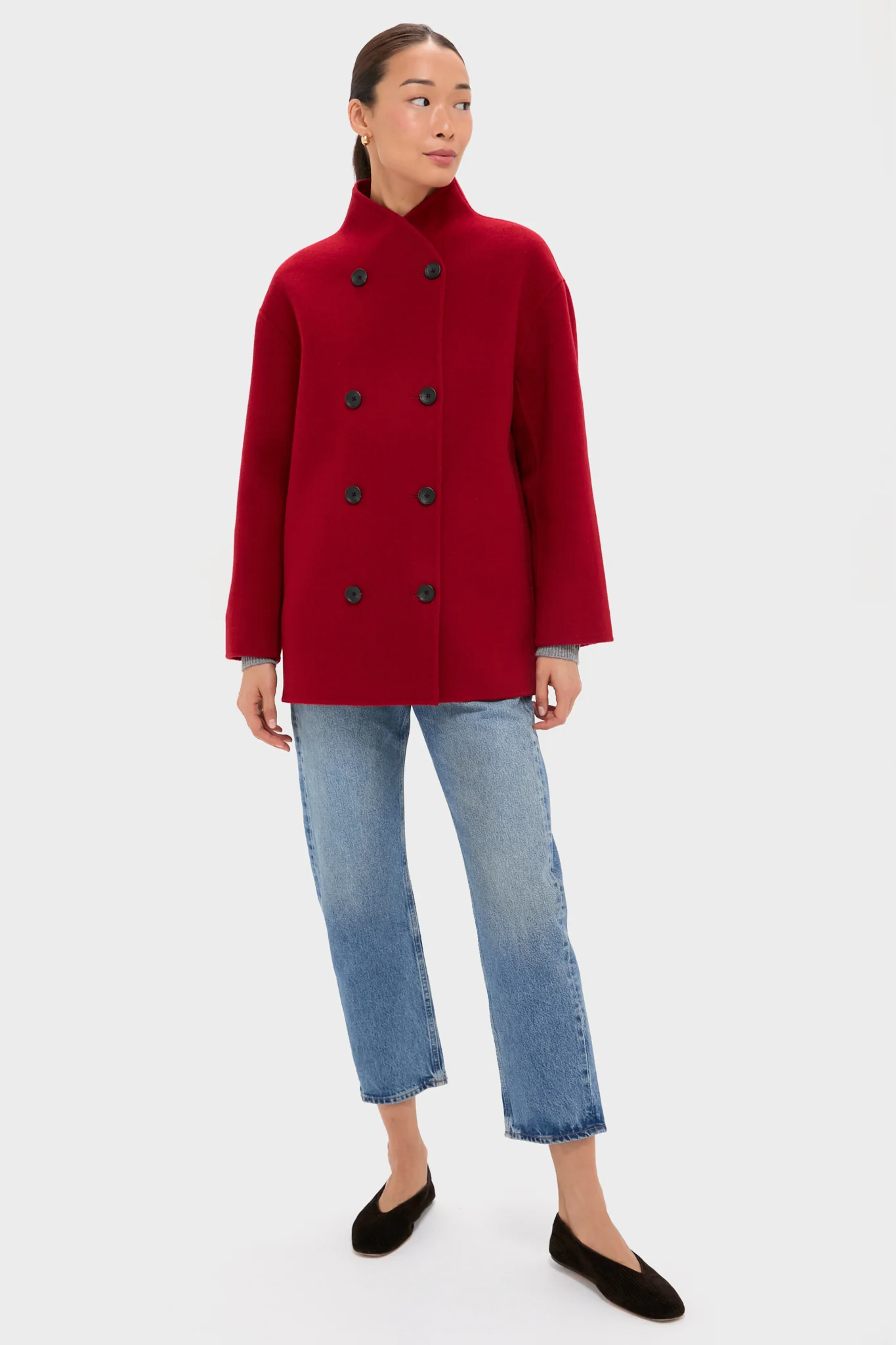 Red Sophia Coat - Image 6