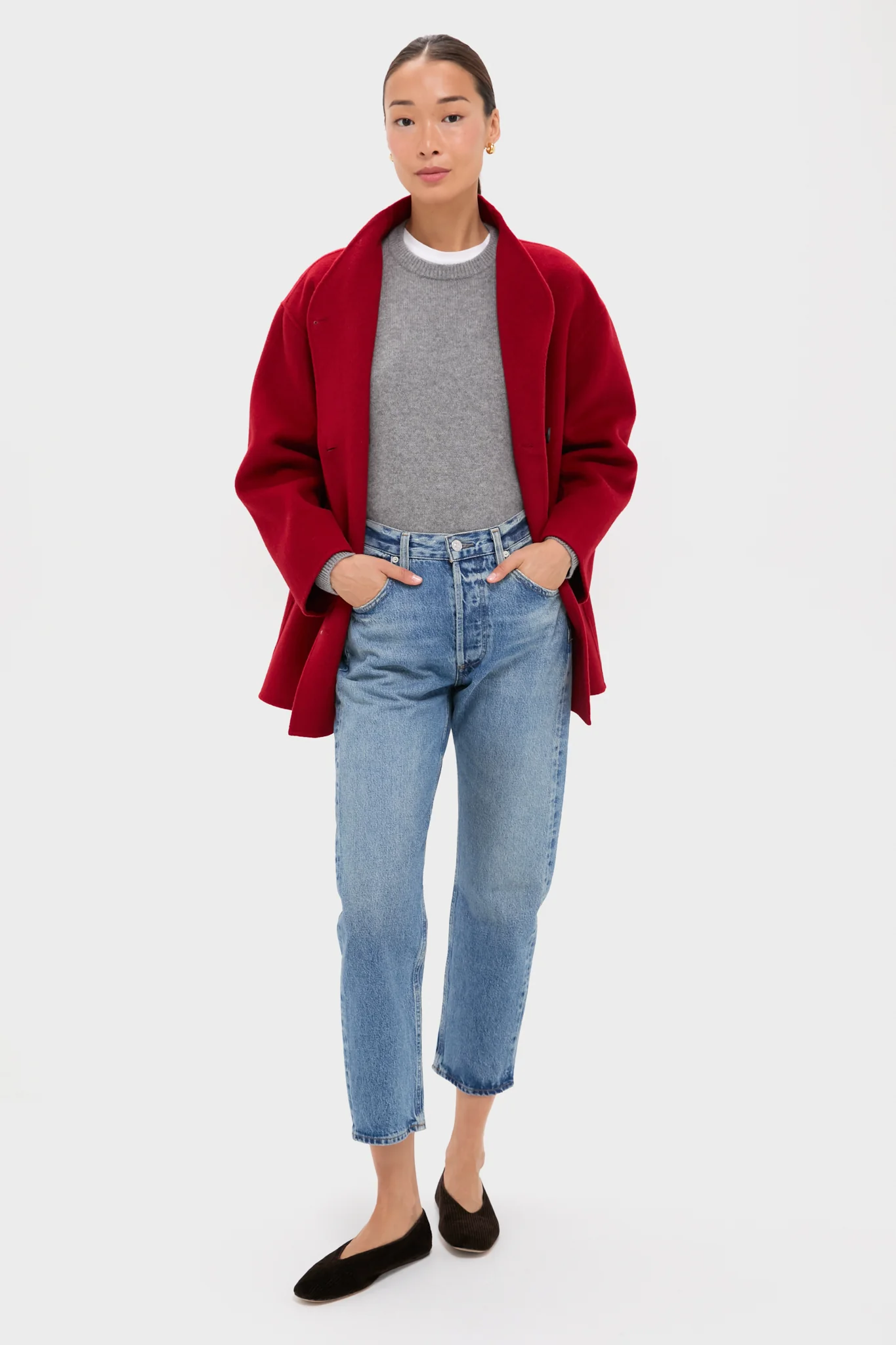 Red Sophia Coat - Image 7