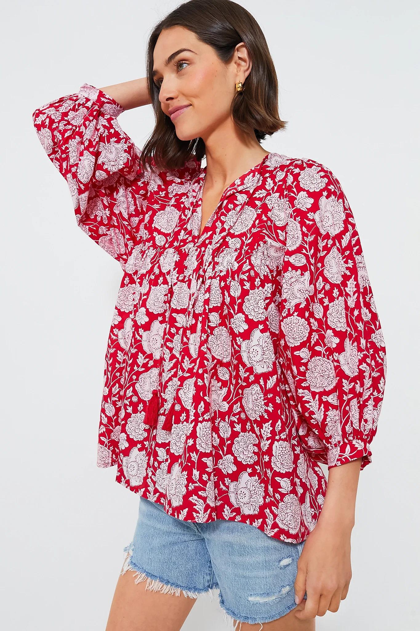 Red Zinnia Charlie Top - Image 3