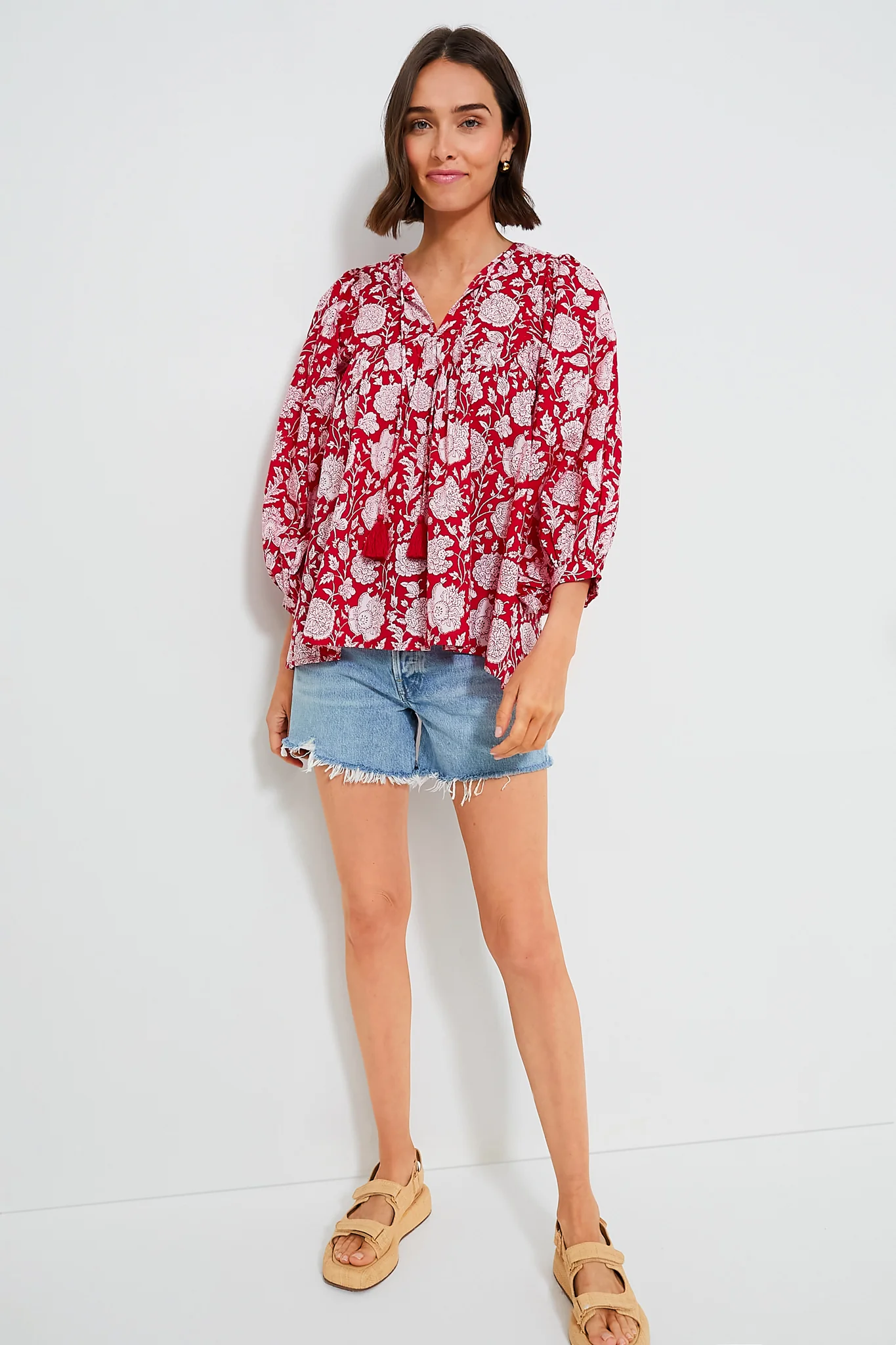 Red Zinnia Charlie Top - Image 6