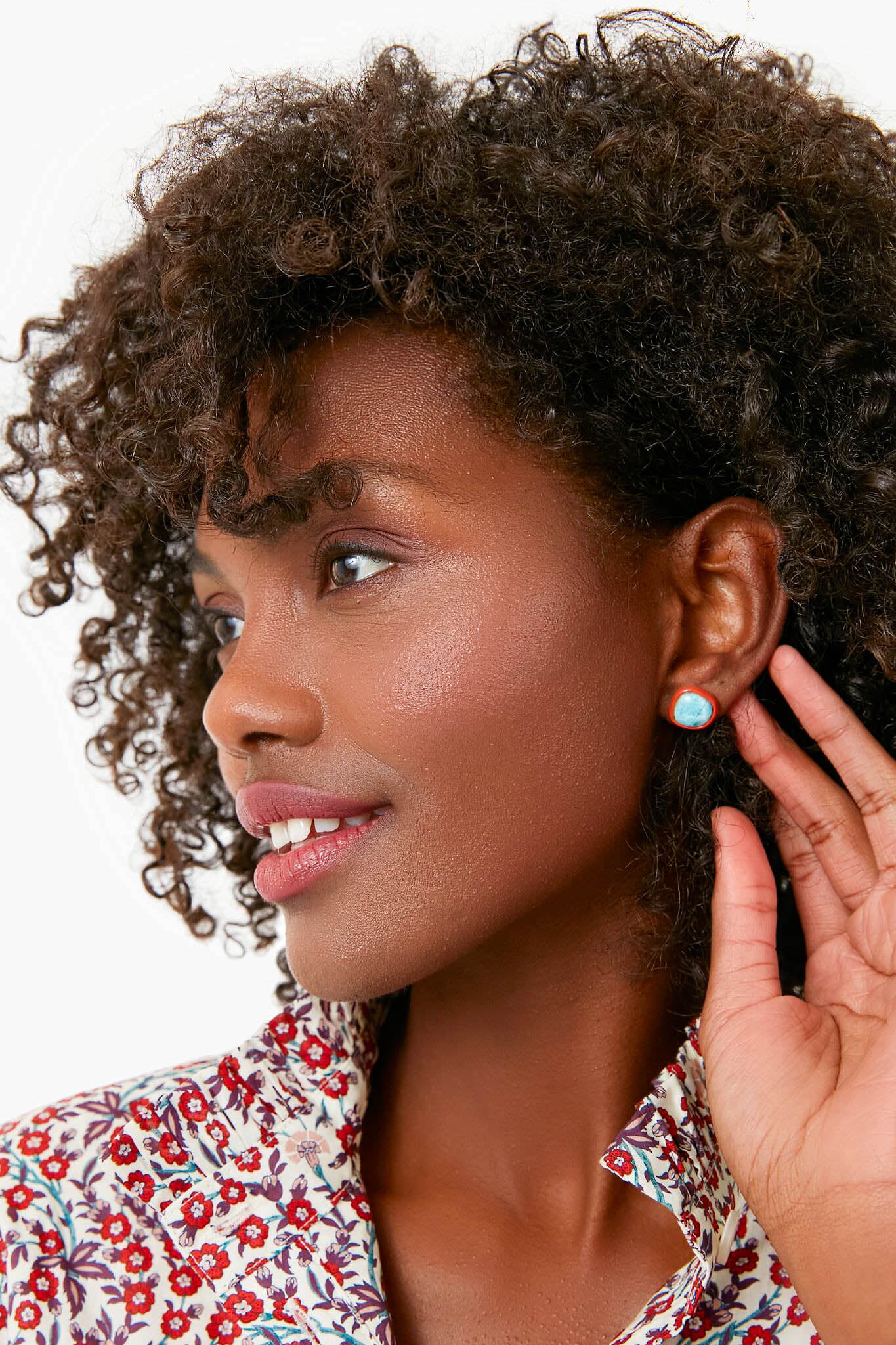 Reef Enameled Bay Studs - Image 2