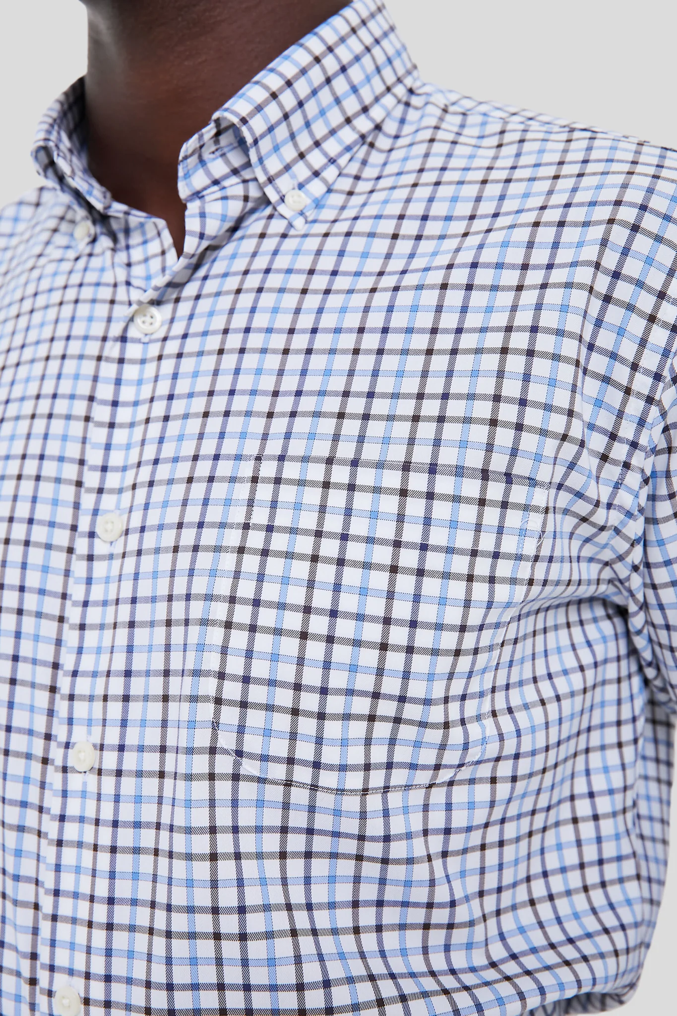 Regatta Blue Calgary Crown Cotton-Stretch Sport Shirt - Image 5