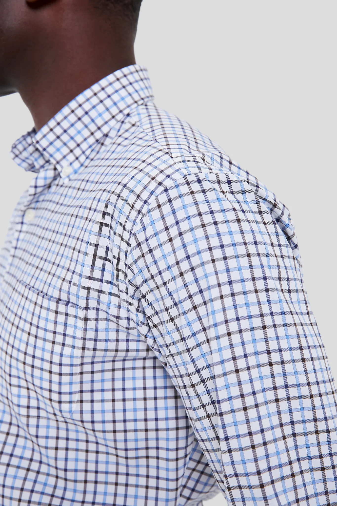 Regatta Blue Calgary Crown Cotton-Stretch Sport Shirt - Image 6