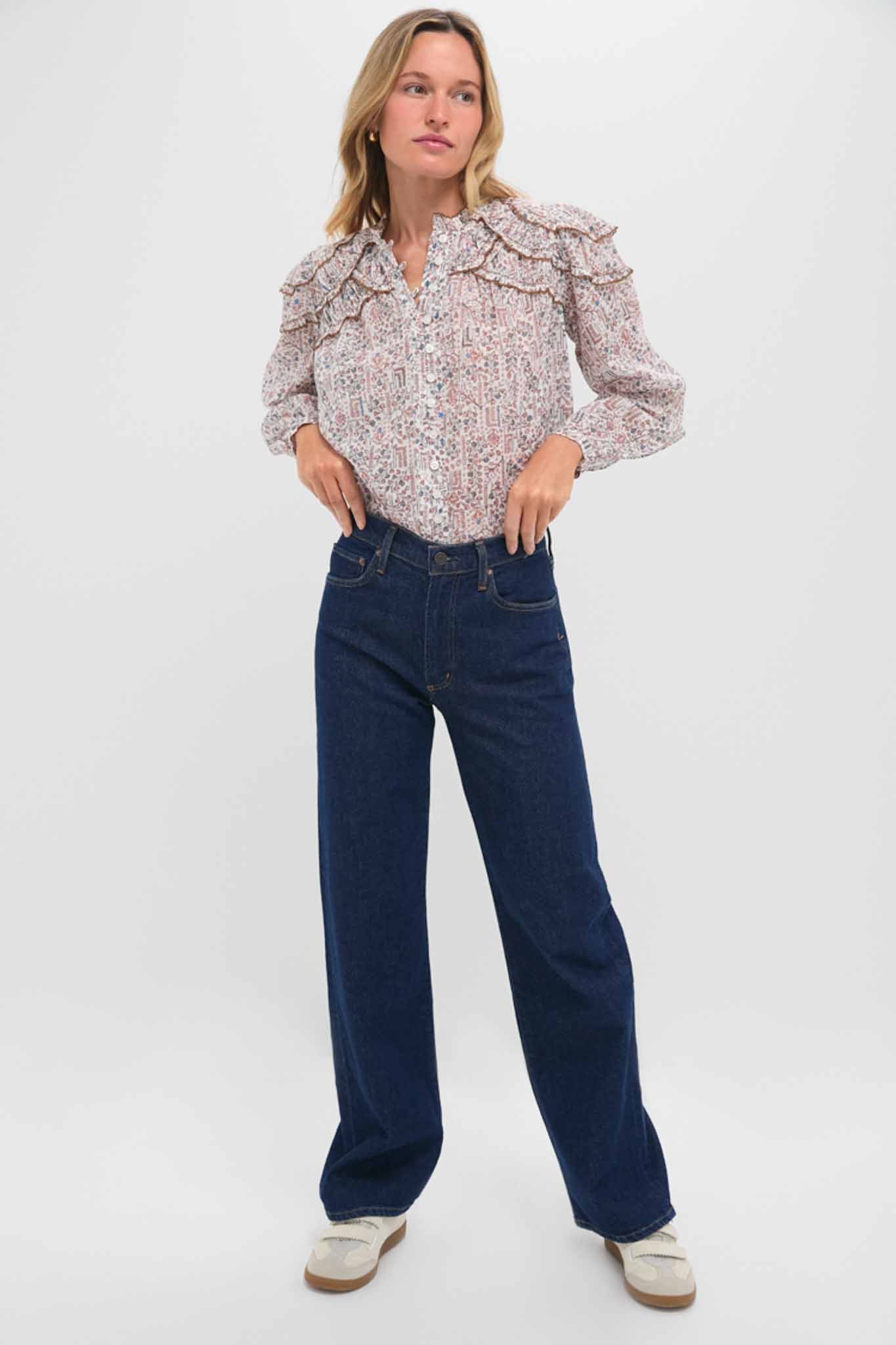 Reissue Mid Rise Relaxed Straight Harper Jean - Image 6