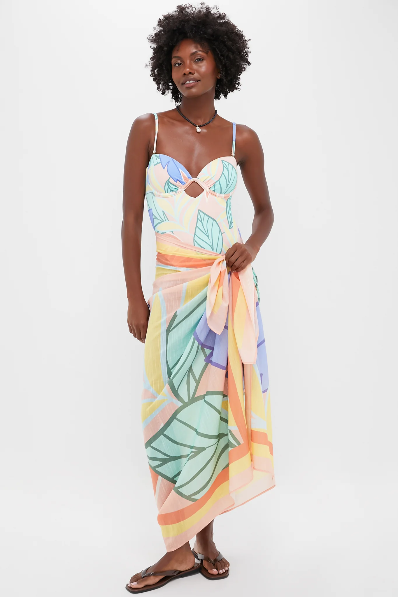 Retro Jungle Samara Sarong - Image 6