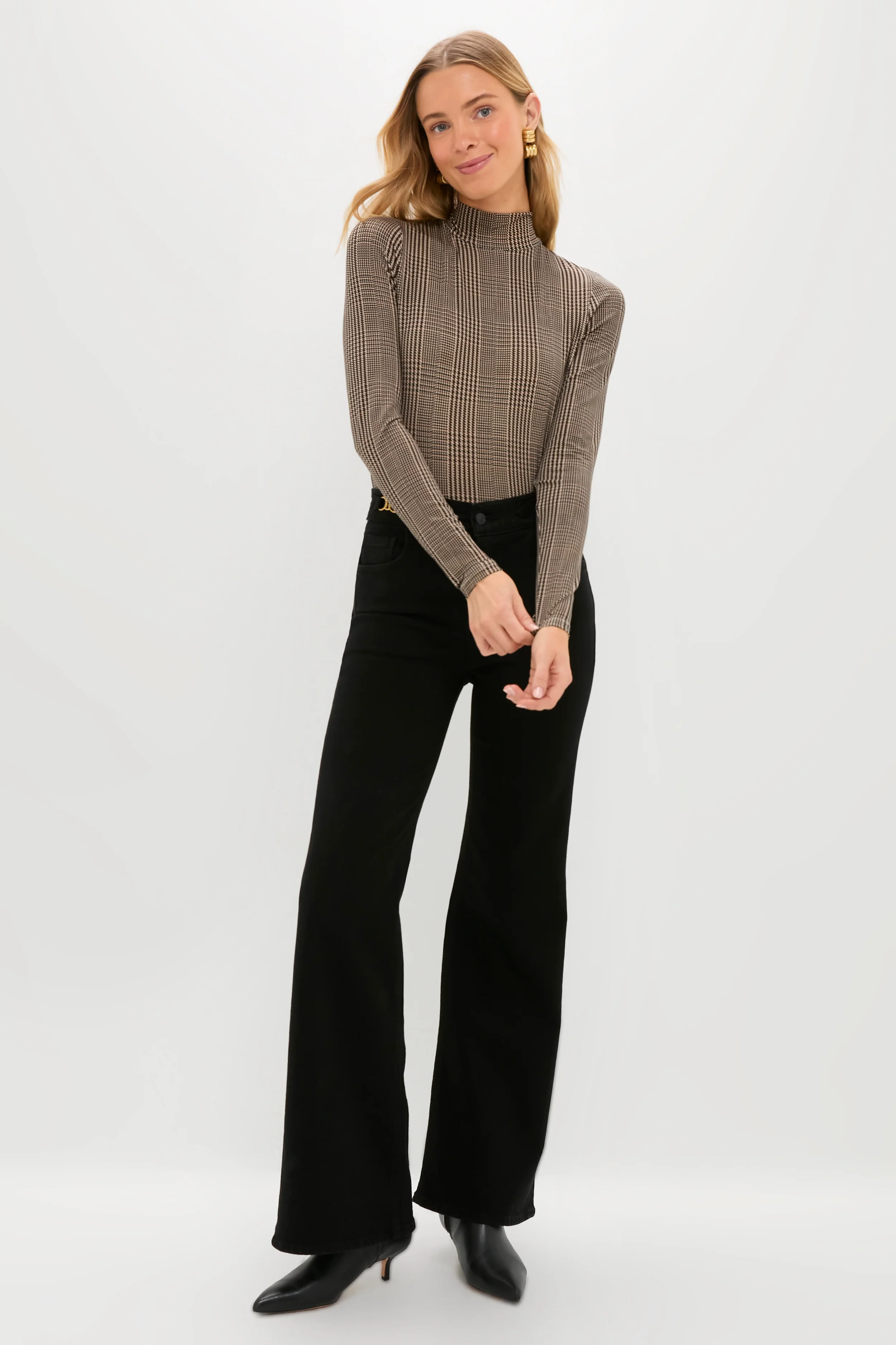 Rich Black Kimberly Flare with Horsebit - Image 6