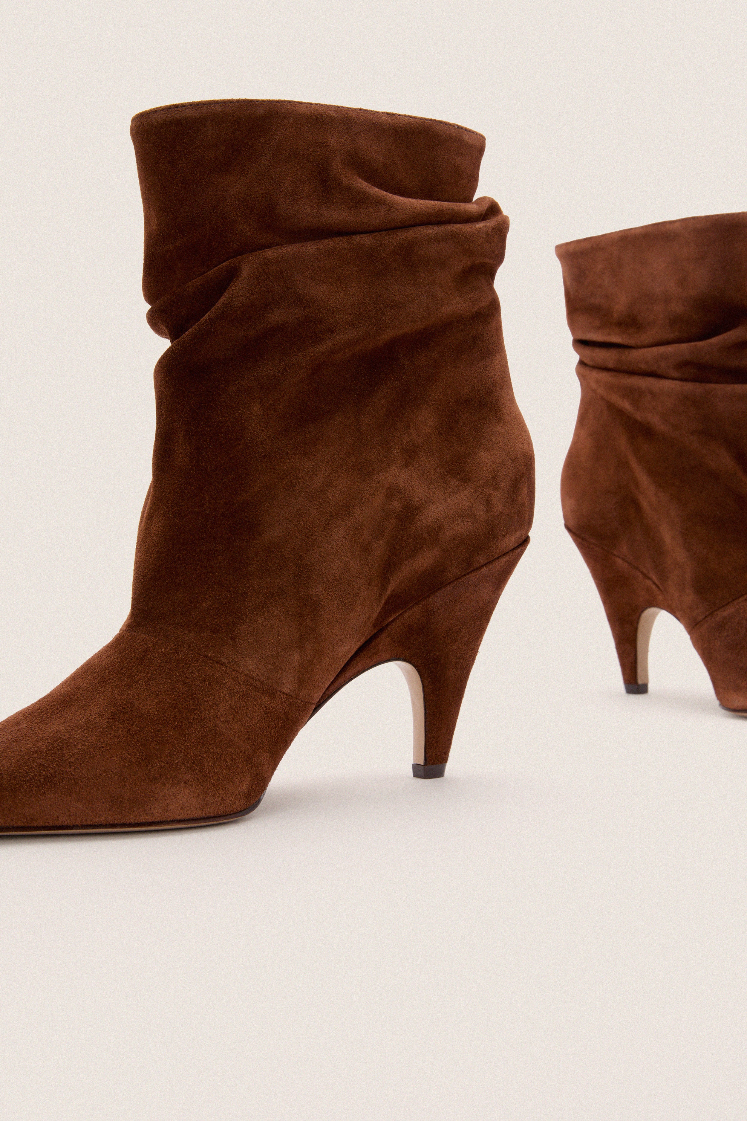 Rich Brown Tati Slouch Mini Boots - Image 5