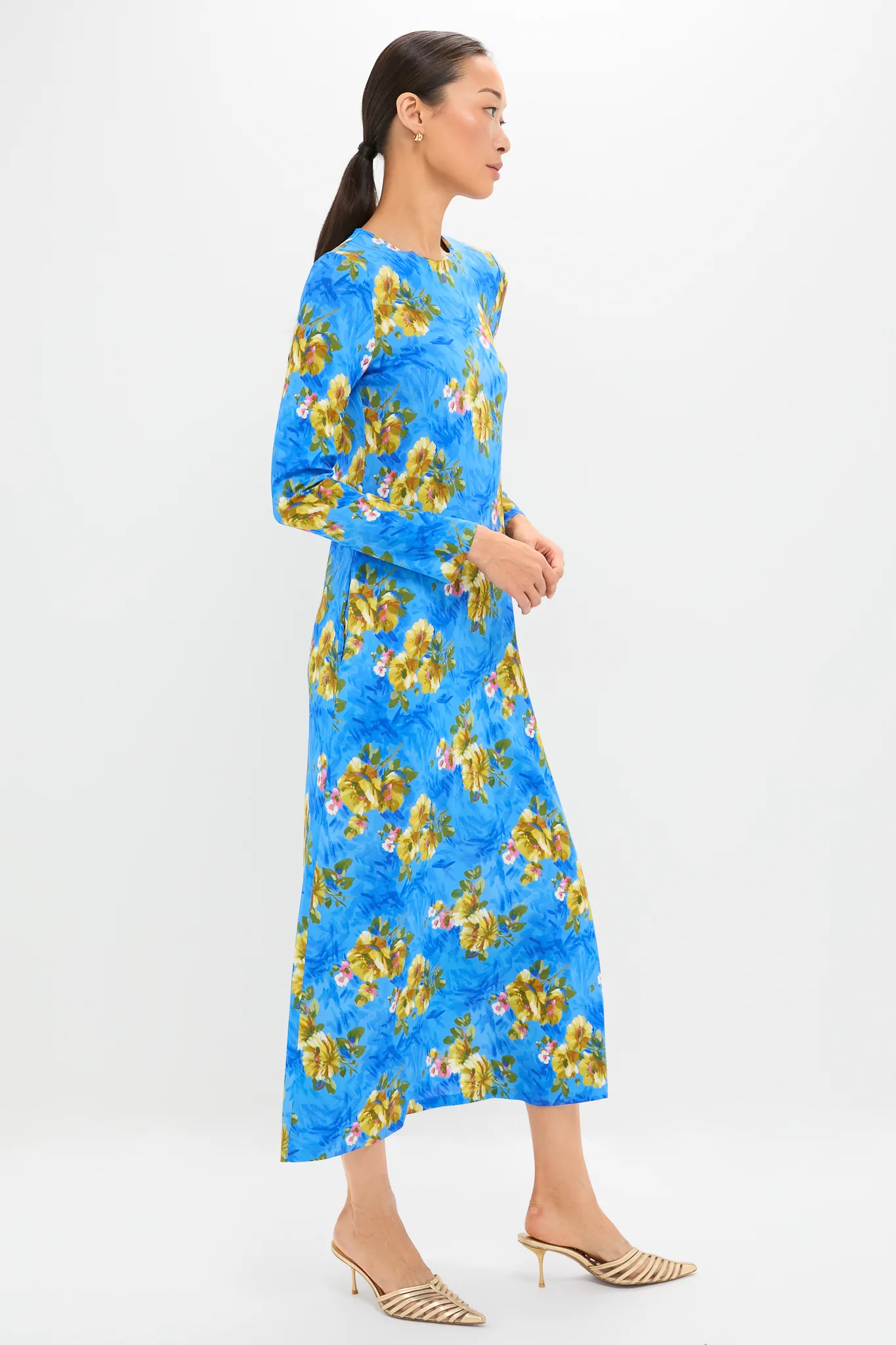 Riptide Long Sleeve Swing Dress - Image 3