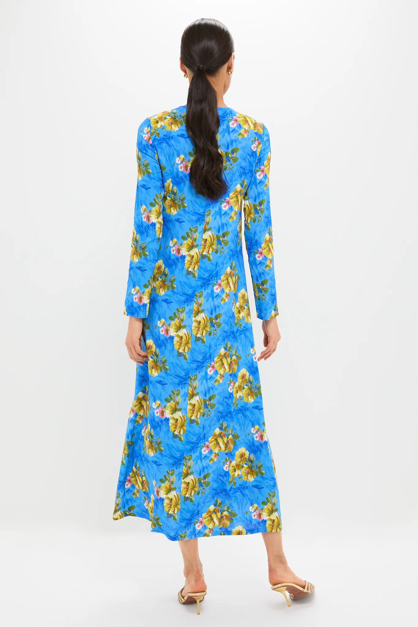 Riptide Long Sleeve Swing Dress - Image 4