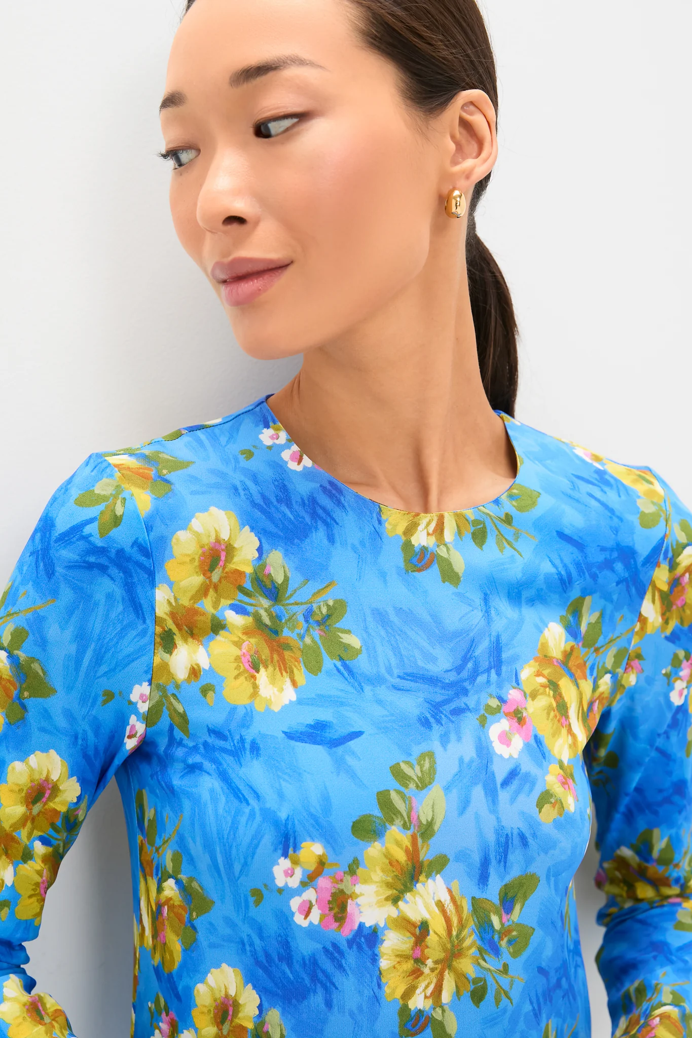 Riptide Long Sleeve Swing Dress - Image 5