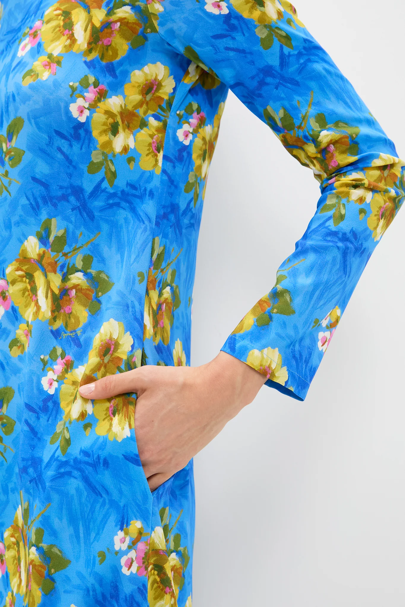 Riptide Long Sleeve Swing Dress - Image 6