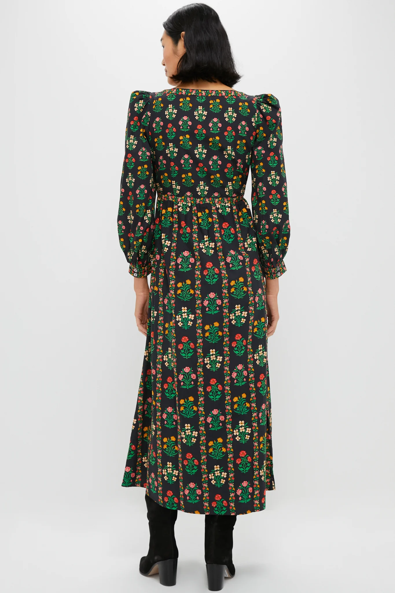 Rose Border Cornelia Dress - Image 4