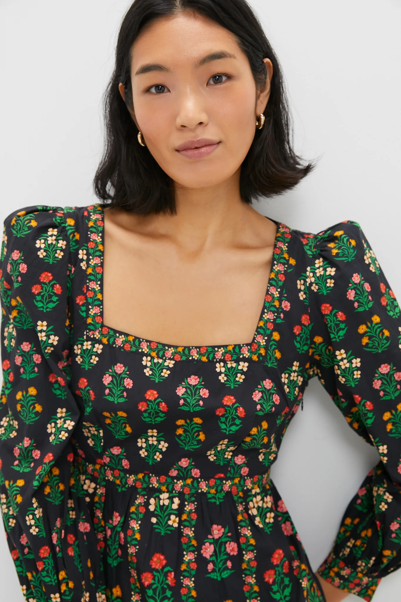 Rose Border Cornelia Dress - Image 5