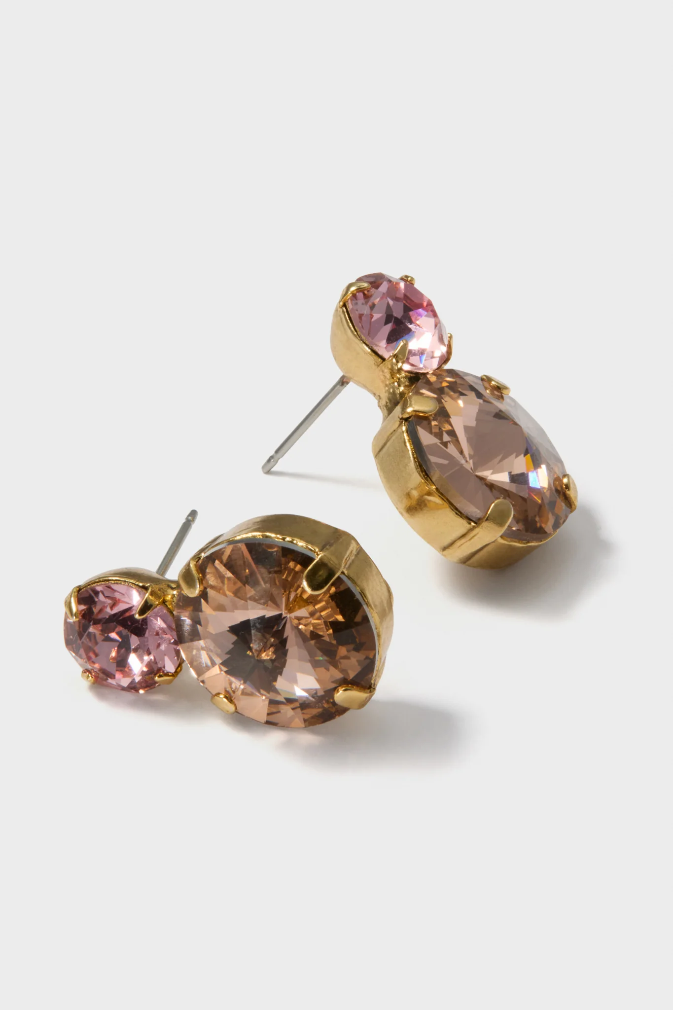 Rose Quartz Myrla Earrings - Image 4