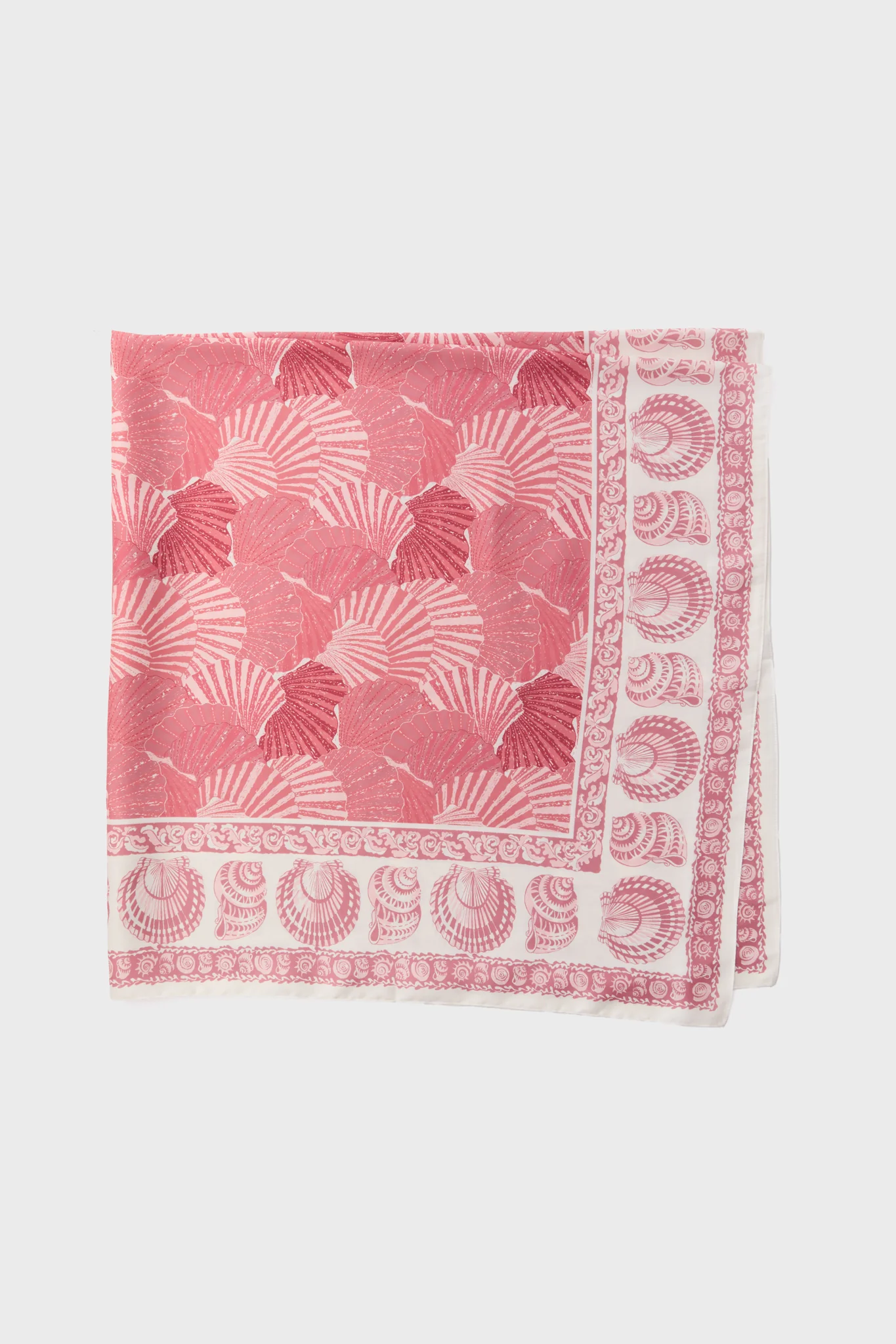 Rose Scallop Shell Large Scarf - Image 4