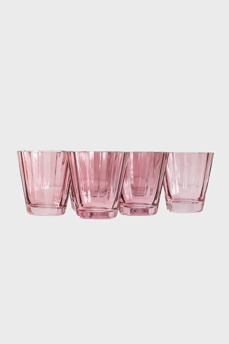 Rose Sunday Low Ball Glasses Set of 6 - Image 4