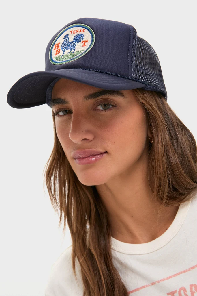 Round Top Trucker Hat - Image 2