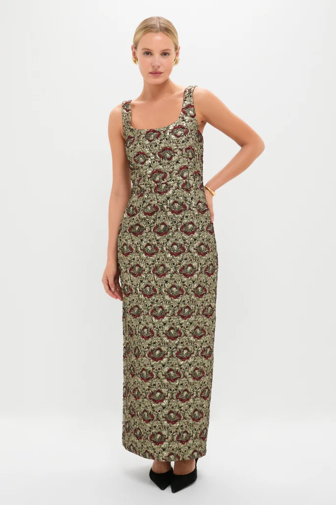 Ruby Multi Ravenna Midi Dress