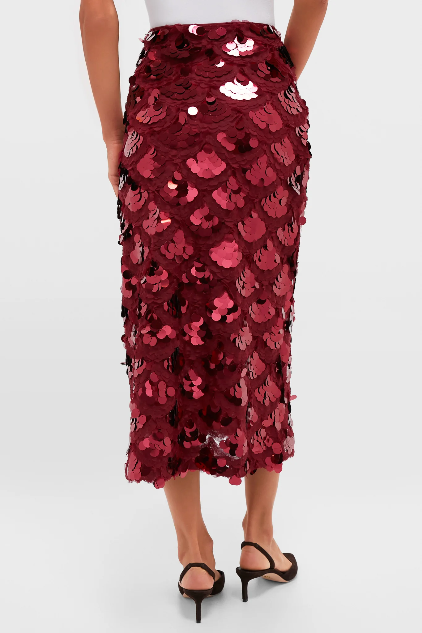 Ruby Paillette Mona Maxi Skirt - Image 4