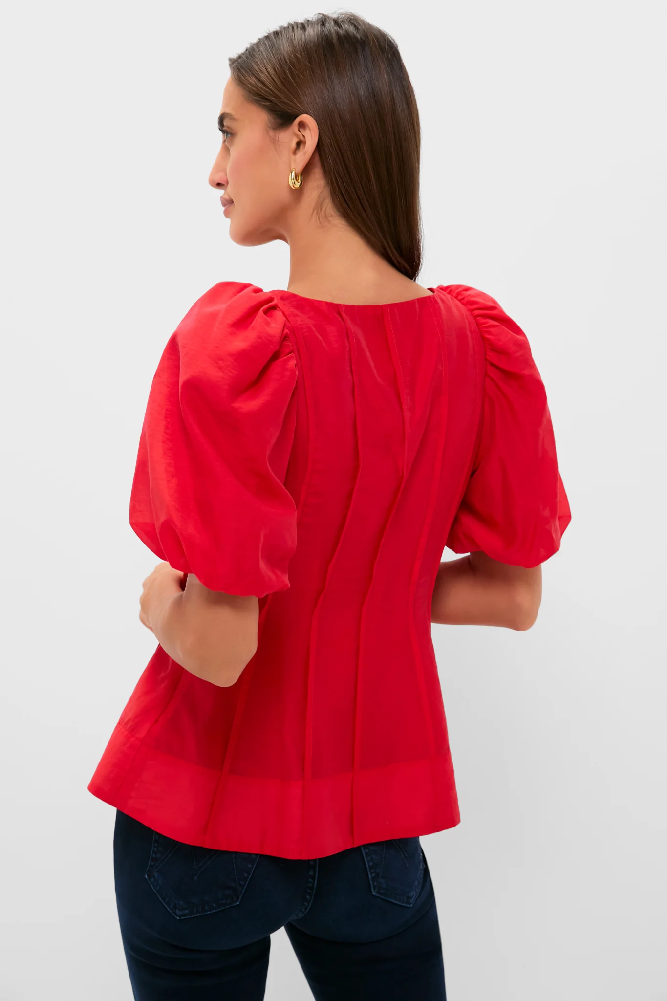 Ruby Taffeta Annalise Blouse - Image 4