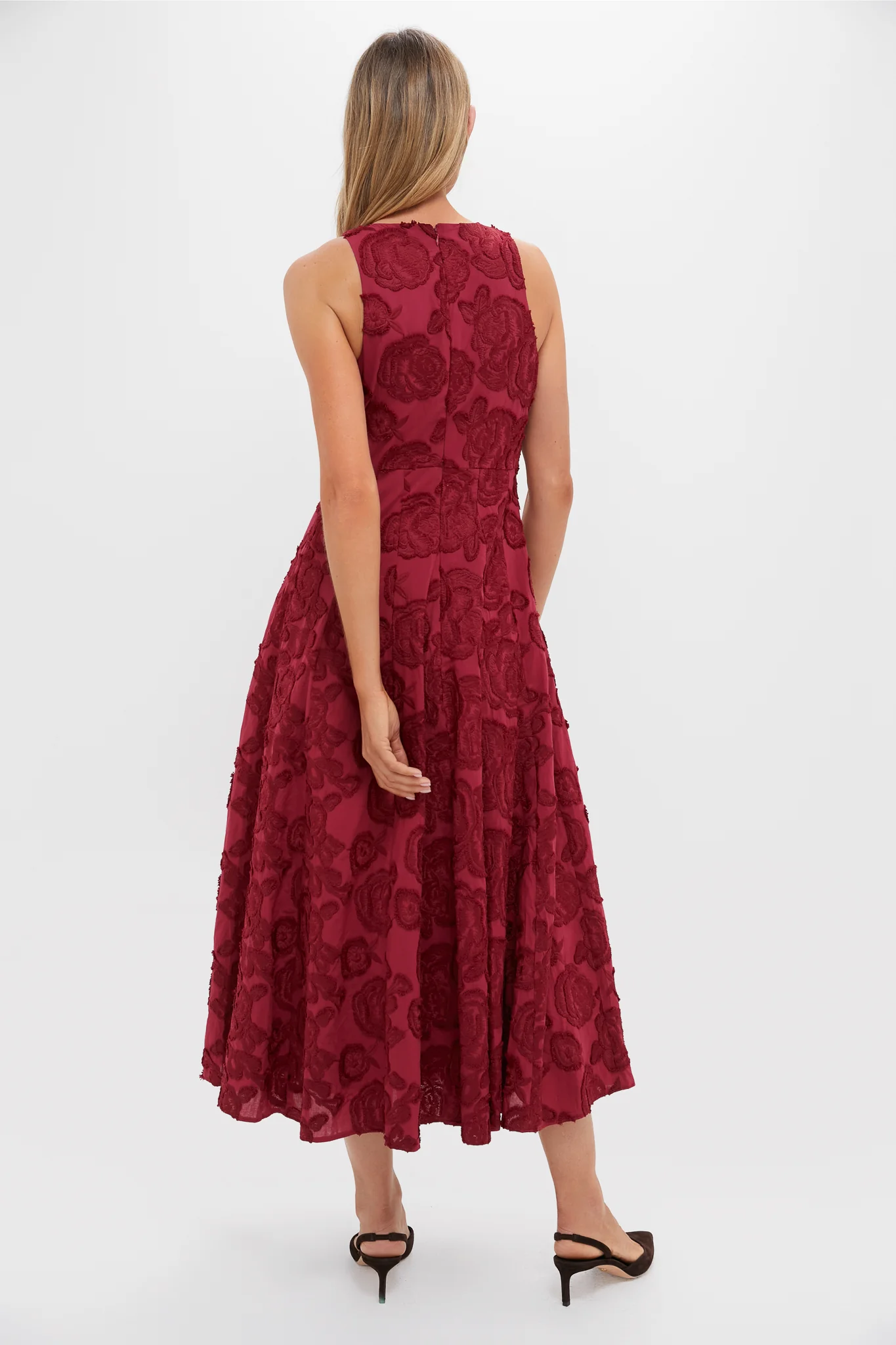 Ruby Textured Floral Melina Maxi Dress - Image 5